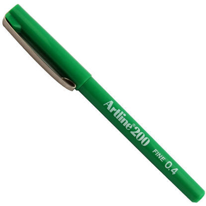 Picture of Artline writing pen EK-200N 0.4mm Green