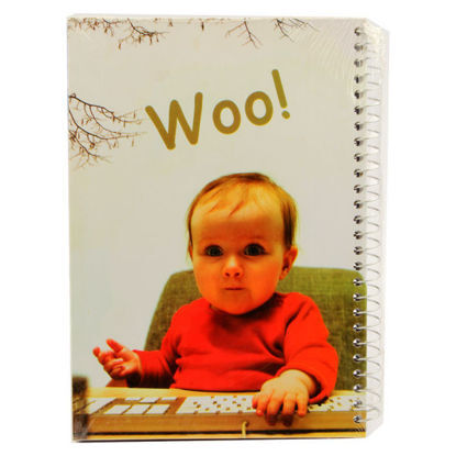 Picture of Notebook Start Hard Cover 120 Sheets 3 Dividers 16 x 23 cm