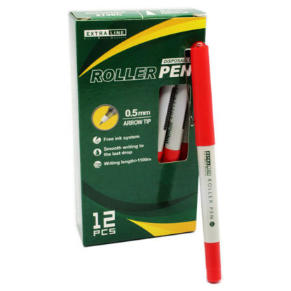 Picture of Extraline Roller pen Red Nr: 2139C 
