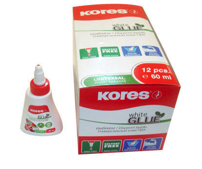 Picture of WHITE GLUE KORES 60 ML MODEL 75816