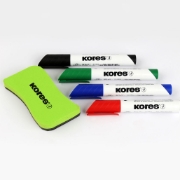 Picture of طقم قلم سبورة مشطوف + بشاورة 4 لون كورس موديل 20865.