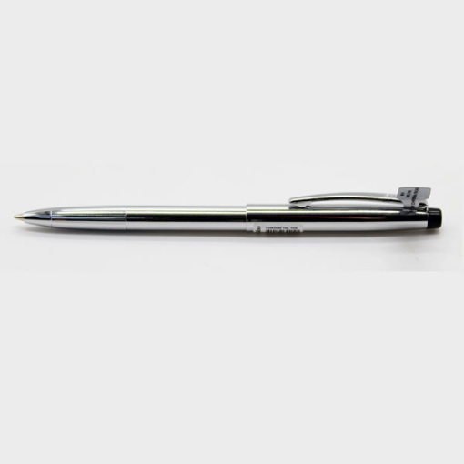 Picture of Silver Chrome spring Ballpoint Pen - Scrikss