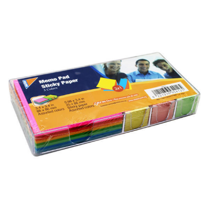Picture of Soap Paper 216 Sheets 8.6*8.6 Colors + Sticky Note