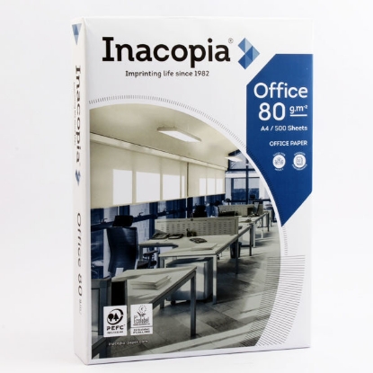Picture of Inacopia Office Copy Paper 80 gsm, A4-500