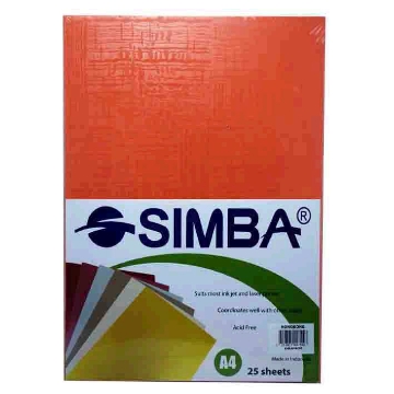 Show details for Colored Photocopy Papers, 25 Sheets A4 210 gsm - Simba Hong Kong Picture of Colored Photocopy Papers, 25 Sheets A4 210 gsm - Simba Hong Kong