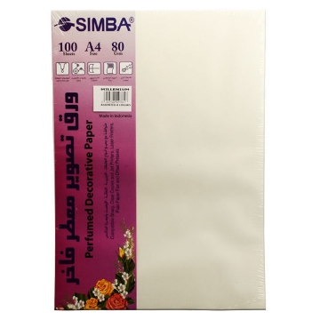 Show details for Metallic Scented Copy Paper Pack 4 Color 80gsm 100 Sheets A4 - Simba. Picture of Metallic Scented Copy Paper Pack 4 Color 80gsm 100 Sheets A4 - Simba.