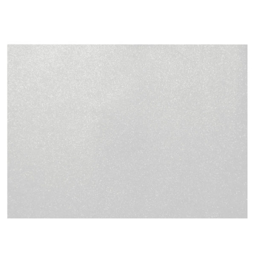 Picture of White Glitter Sticker Flexible EVA Foam Sheet, 2 mm 50 * 70 cm - Simba