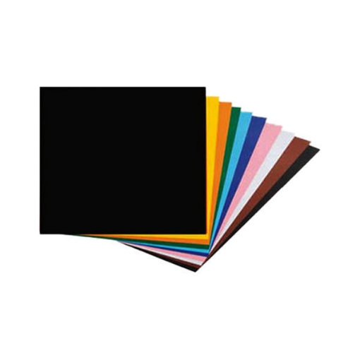 Picture of Black Paper sheet 150 gm 70x100 cm - Folia