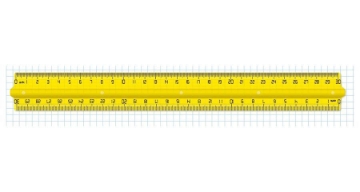 Zeige Details für Transparenter Kunststofflineal 30 cm mit Griff - Ark 088 Bild von Transparenter Kunststofflineal 30 cm mit Griff - Ark 088
