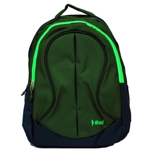 Picture of SCHOOL BACK BAG IBAG 2 ZIPPER 18 INCH MODEL 14202