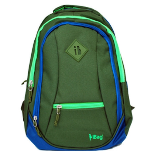 Picture of SCHOOL BACK BAG IBAG 2 ZIPPER 18 INCH MODEL 14218