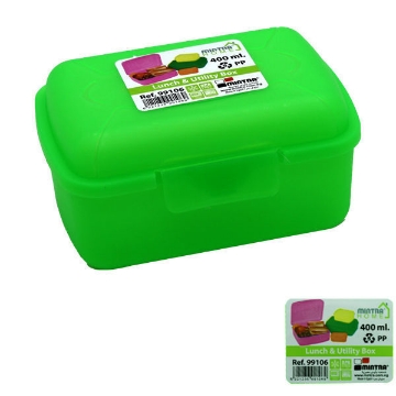 Show details for Lunch Box green 400 ml - Mintra 99106 Picture of Lunch Box green 400 ml - Mintra 99106