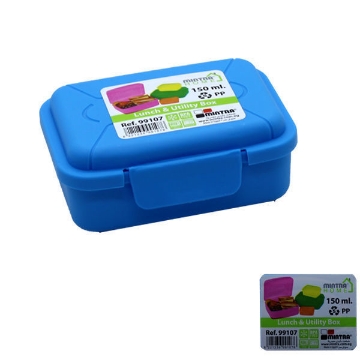 Show details for Lunch Box Blue 150 ml - Mintra 99107 Picture of Lunch Box Blue 150 ml - Mintra 99107