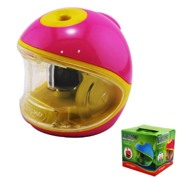 Show details for Electric plastic sharpener with metal blade and container – Keyroad Model KR971783 Picture of Electric plastic sharpener with metal blade and container – Keyroad Model KR971783