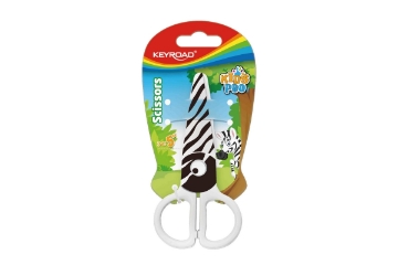 Agrandir l'image de Ciseaux en plastique pour enfants 12,5 cm Modèle Keyroad KR971404 Image de Ciseaux en plastique pour enfants 12,5 cm Modèle Keyroad KR971404