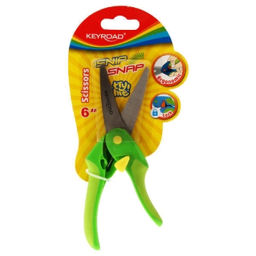 Agrandir l'image de Ciseaux pour enfants 6 CM Pince à cartes Modèle Keyroad KR971696 Image de Ciseaux pour enfants 6 CM Pince à cartes Modèle Keyroad KR971696