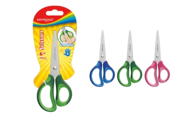 Agrandir l'image de Ciseaux en métal pour enfants 15 cm modèle Keyroad KR971551 Image de Ciseaux en métal pour enfants 15 cm modèle Keyroad KR971551