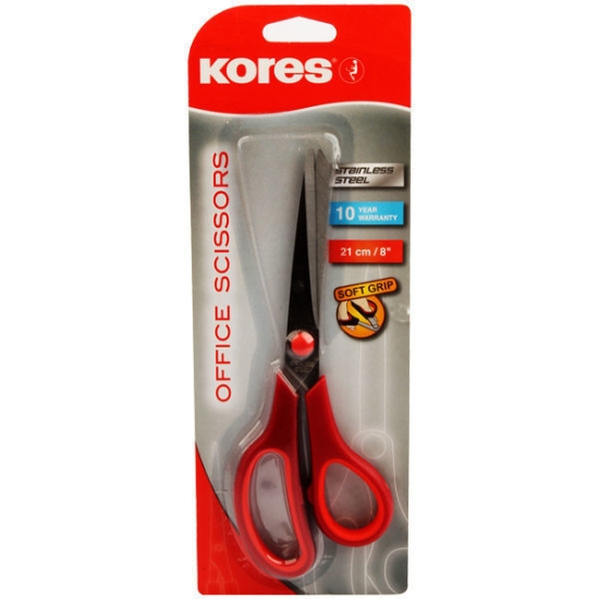 Bild von Metall Büroschere 21cm 8 kores Modell 35210