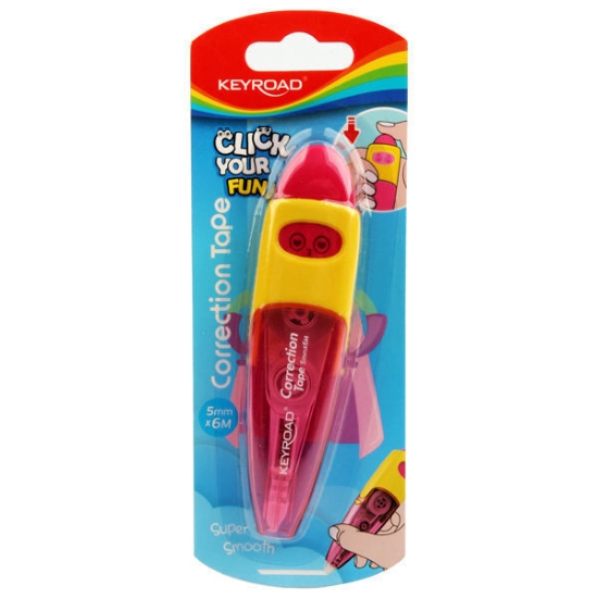 Bild von Korrekturband mit Reißverschluss 5 mm × 6 m, 1 Stück auf Karte – Modell Keyroad KR972101