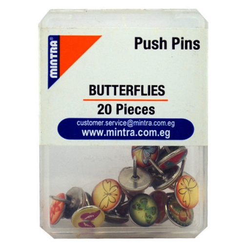 Picture of 20-Piece Push Boards Pins Set - Mintra 95479