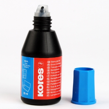 Show details for Stamp Pad ink - blue 28 mm Kores Model 71308 Picture of Stamp Pad ink - blue 28 mm Kores Model 71308