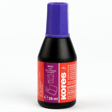 Show details for Stamp Pad ink - purple 28 mm Kores Model 71348 Picture of Stamp Pad ink - purple 28 mm Kores Model 71348