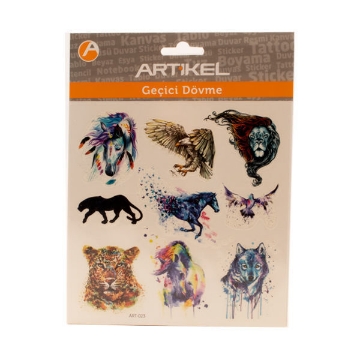 Agrandir l'image de Autocollants Tatouage Décoratifs – Article ART-023 Image de Autocollants Tatouage Décoratifs – Article ART-023