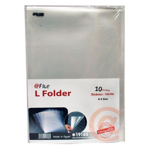 Picture of Crystal Sheet Protector L-Shape - @file