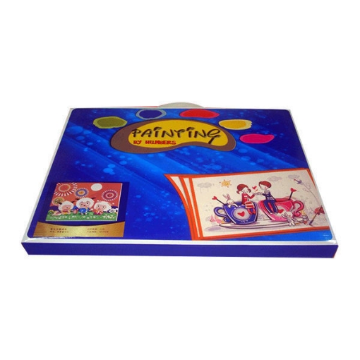 Image de Châssis Enfant Canavas 30*40 + Couleurs + Pinceau