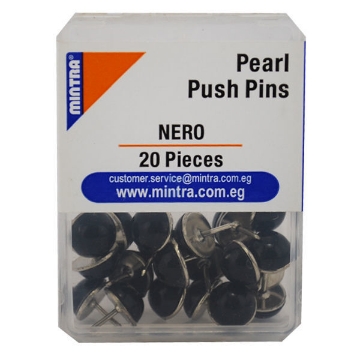 Agrandir l'image de Piques à épingler Black Pearl 20 pièces - Mintra 95653 Image de Piques à épingler Black Pearl 20 pièces - Mintra 95653