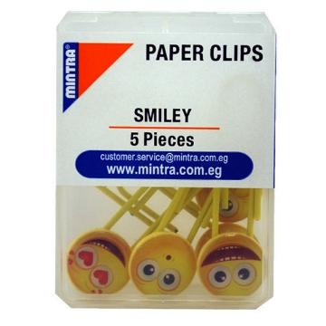 Show details for Mintra Smile Colors Pin Clip Plastic Box - Pack of 5 Pins - Model 96501 Picture of Mintra Smile Colors Pin Clip Plastic Box - Pack of 5 Pins - Model 96501