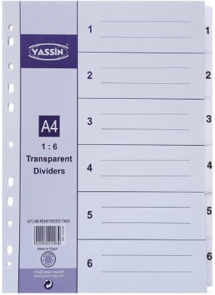 Picture of Classic Dividers 1: 6 - Yassin YA2206