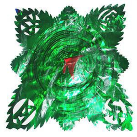 Image de Ruban de décoration de fête, vert - 95029