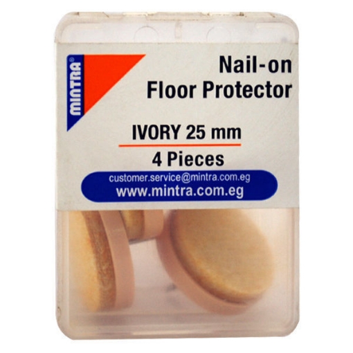 Picture of Nail on Floor Protector2.5 cm Ivory – Mintra 96021