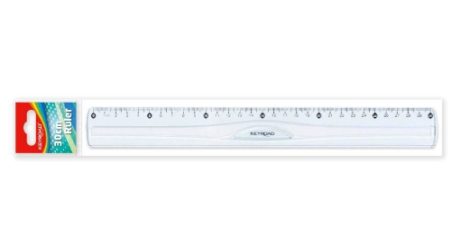 Picture of Rulers Plastic 30 cm Keyroad Model KR971050