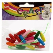 Picture of Handcraft Colored Shapes Beads Pearls