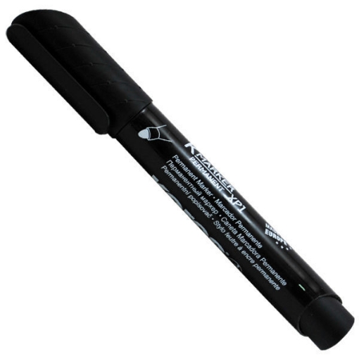 Picture of Marker pen Round Tip XP1 Black, Kores Model 20954