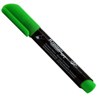 Picture of Kores K-Marker, Permanent marker, XP2, with Chisel tip, Light Green NO 20951 