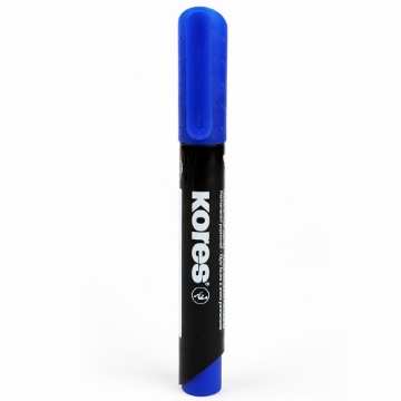Show details for Marker Pen- Round Blue Kores Model 20933. Picture of Marker Pen- Round Blue Kores Model 20933.
