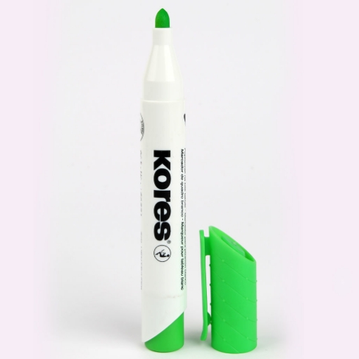 Picture of  Whiteboard marker Round- tip light green Kores Model 20831