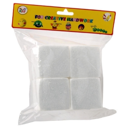 Picture of  4 Pieces Square Foam Bag White - Simba H1194