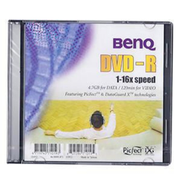 Zeige Details für DVD-Disk mit Cover 4,7 GB - BenQ Bild von DVD-Disk mit Cover 4,7 GB - BenQ