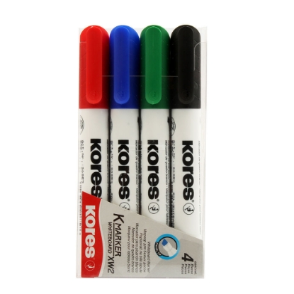 Picture of KORES white board marker 4 colour set 20845