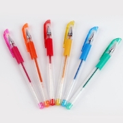 Picture of Gel Pen Set 6 Color Glitter - Key Road KR55748