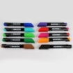 Picture of Set of 10 marker pens – chisel tip kores Model 20901