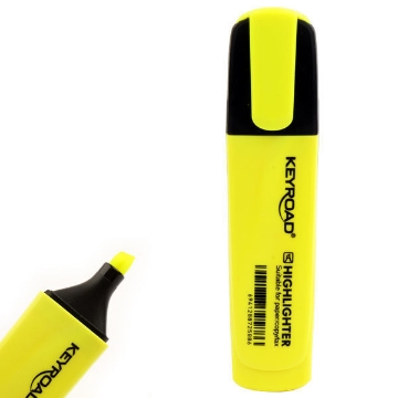 Zeige Details für Textmarker mit Keilspitze Gelb – Keyroad Modell KR972165 Bild von Textmarker mit Keilspitze Gelb – Keyroad Modell KR972165