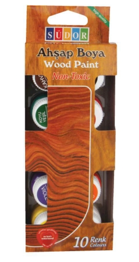 Picture of Wood Colors Set 10 Jars 15 mm - Sadour