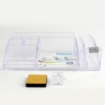 Picture of Desk organizer, Transparent Plastic - Ark 2043