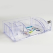 Picture of Desk organizer, Transparent Plastic - Ark 2043