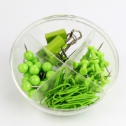 图片 混合别针、夹子 + 透视 + 牛头犬 + 针 灯绿色 - Mas 622-623